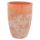 Papaya &amp; Patina 30cm Sersi Antiqued Face Cement Vase
