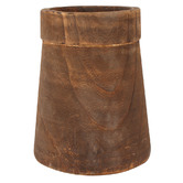 Papaya &amp; Patina Ulla Paulownia Wood Vase