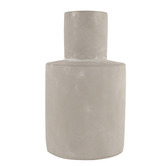 Papaya &amp; Patina Grey Antonio Concrete Vase