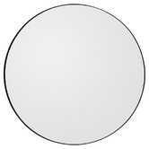 Papaya &amp; Patina Stella Round Frameless Wall Mirror
