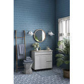 Papaya &amp; Patina Bukit Vertical Bamboo Ladder Towel Rail