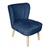 Papaya &amp; Patina Hildie Velvet Accent Chair