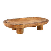 Papaya &amp; Patina Isole 33cm Mango Wood Tray