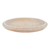 Papaya &amp; Patina Bryony 34cm Mango Wood Serving Plate
