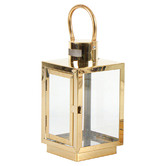 Papaya &amp; Patina Hadiya Stainless Steel Decorative Lantern