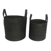 Papaya &amp; Patina 2 Piece Ianira Jute Basket Set