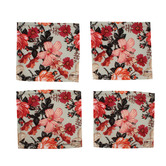 Papaya &amp; Patina Cecily Fleur Coasters