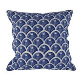 Papaya &amp; Patina Holmes Reversible Cotton-Blend Cushion