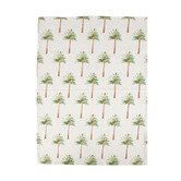 Papaya &amp; Patina 2 Piece St. Bart&#039;s Palm Tree Cotton Teatowel Set