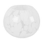 Papaya &amp; Patina Mia Round Glass Vase
