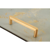 Papaya &amp; Patina West Agate Glass Tray