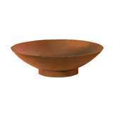 Papaya &amp; Patina 45cm Round Bowl Steel Fire Pit