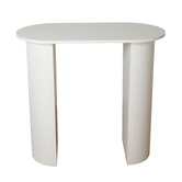 Papaya &amp; Patina Blanche Console Table