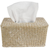 Papaya &amp; Patina Whitewash Haven Tissue Box