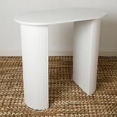 Papaya &amp; Patina Blanche Console Table