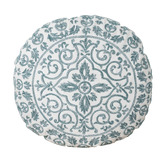 Papaya &amp; Patina Athena Round Cotton-Blend Cushion