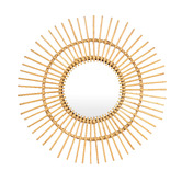 Papaya &amp; Patina Tera Willow Wall Mirror