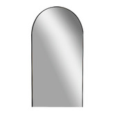 Papaya &amp; Patina Black Stella Arched Wall Mirror