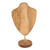 Papaya &amp; Patina Calvine Pine Wood Jewellery Stand