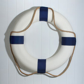 Papaya &amp; Patina Harlem Nautical Lifebuoy Wall Accent