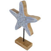 Papaya &amp; Patina 7 Seas Seastar Mango Wood Decorative Ornament