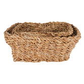 Papaya &amp; Patina 3 Piece Coolangatta Seagrass Basket Set