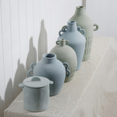 Papaya &amp; Patina Ollie Stoneware Textured Vase