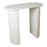 Papaya &amp; Patina Blanche Console Table