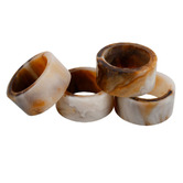 Papaya &amp; Patina Atlas Resin Napkin Rings