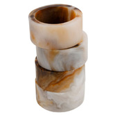 Papaya &amp; Patina Atlas Resin Napkin Rings
