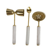 Papaya &amp; Patina 3 Piece Pearl Ophelia Cocktail Set