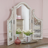 Anita Design Living White Lorena Dressing Table &amp; Stool Set
