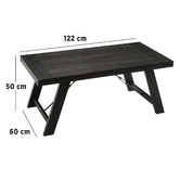 Anita Design Living 3 Piece Knoxville Acacia Wood Coffee Table Set