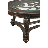 Anita Design Living Windsor Oval Birch Wood Coffee Table