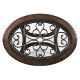 Anita Design Living Windsor Oval Birch Wood Coffee Table