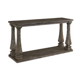Anita Design Living Gallatin Elm Wood Console Table