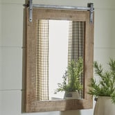Anita Design Living Laneway Farmhouse Acacia Wood Mirror