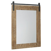 Anita Design Living Laneway Farmhouse Acacia Wood Mirror