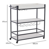 Anita Design Living Faisal Bar Cart
