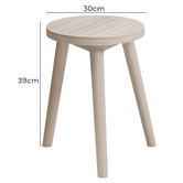 Anita Design Living Kids&#039; Addison Acacia Wood Table &amp; Stools Set