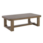 Anita Design Living Swan Acacia Wood Coffee Table