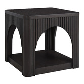 Anita Design Living Henrietta Acacia Wood Side Table