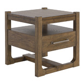 Anita Design Living Swan Acacia Wood Side Table
