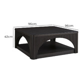Anita Design Living Henrietta Acacia Wood Coffee Table