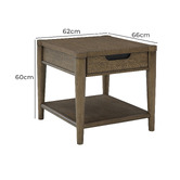 Anita Design Living Tycho Rubberwood Side Table