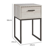 Anita Design Living Kallie Bedside Table