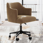 Anita Design Living Neena Velvet Home Office Chair