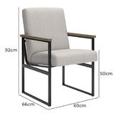 Anita Design Living Caleb Accent Chair