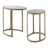 Anita Design Living 2 Piece Sienna Nesting Side Table Set