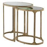 Anita Design Living 2 Piece Sienna Nesting Side Table Set